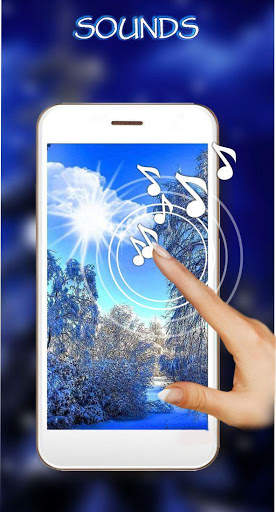 Winter Snow Falling screenshot 1