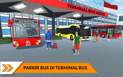 Game Simulator Bus 3D Game Bus screenshot 7