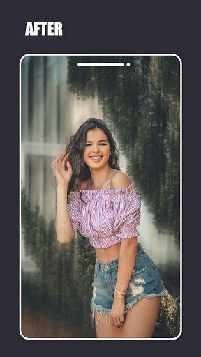Selfie blur camera - Portrait image editor скриншот 6
