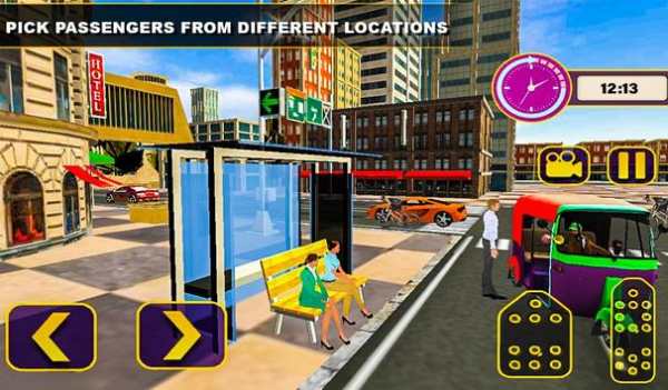Tuk Tuk Rickshaw Driving Simulator screenshot 13