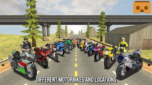 VR Motor Racing Mania 3D screenshot 3