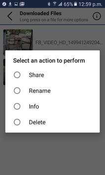 Easy Facebook Video Downloader Plus screenshot 5