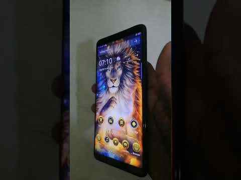 3D Galaxy Lion Parallax Theme🦁 screenshot 1