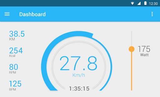 Vescape Exercise Bike & Cross Trainer Workout App screenshot 1