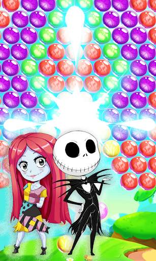 Jack Skellington Pop - Bubble Shooter Game screenshot 1