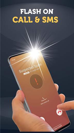 Flash Alert On Call and Sms :Ultra Flash Blinking screenshot 1