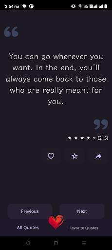 Heart Touching Quotes screenshot 4