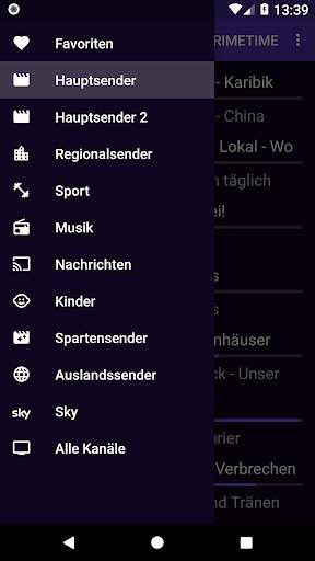 tvee - TV Guide screenshot 1