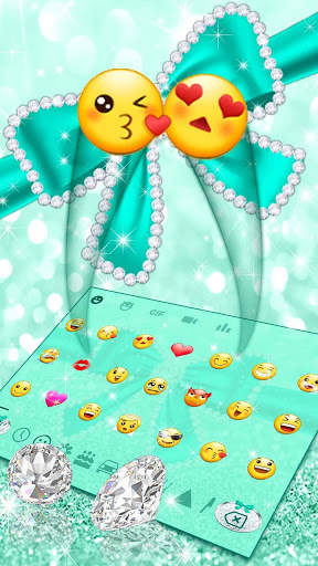 Green Diamond Bow Keyboard screenshot 3