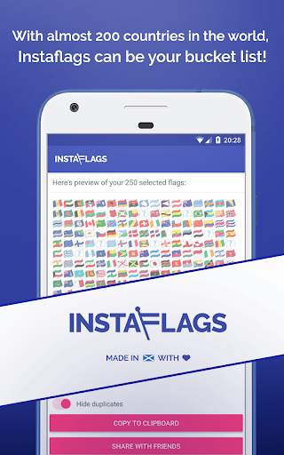 Emoji Keyboard Insta Flags screenshot 5