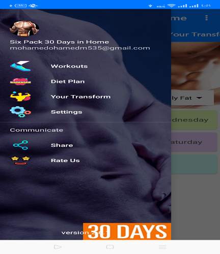 Six Pack in 30 Days in Home only screenshot 10