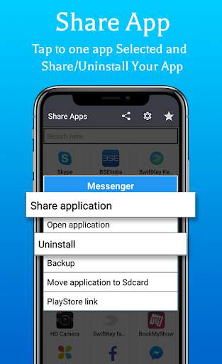 Apk Backup and share, Bluetooth App Sender screenshot 2