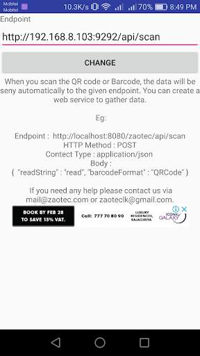 QR & Barcode Scanner - Free screenshot 5