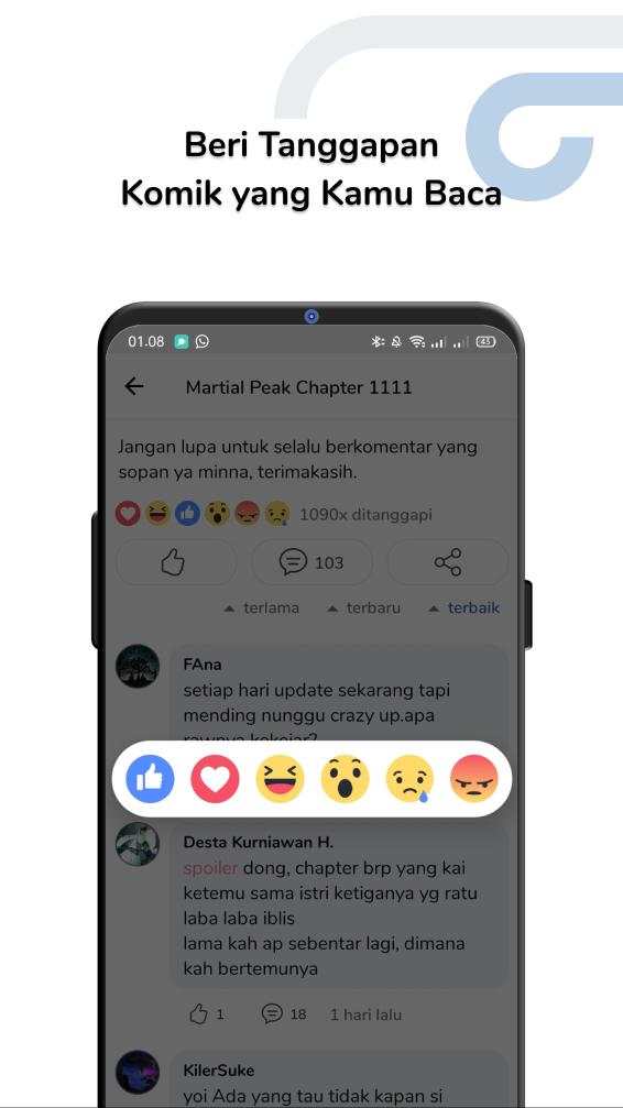 Komiku : Baca Manga & Notif screenshot 3
