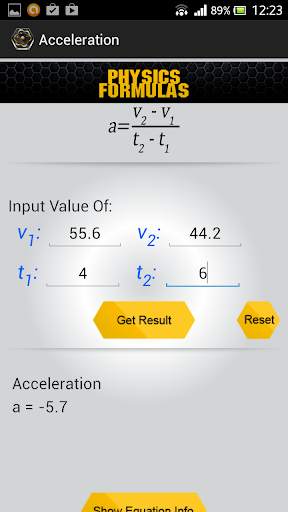 Physics Formulas screenshot 4