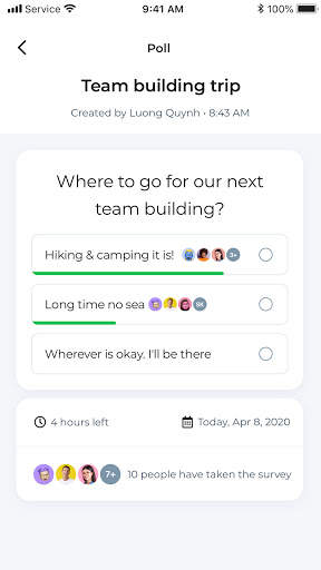 Sprynkl: Co-worker Social Network, Team Engagement screenshot 3