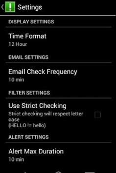 Incoming Message Alert Lite screenshot 6