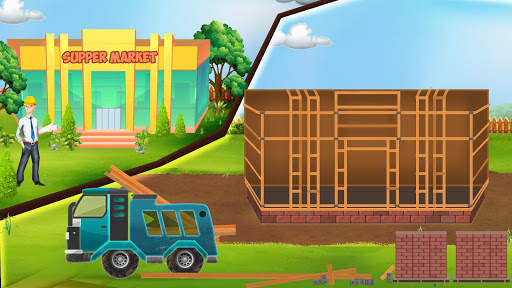 Membangun supermarket: pembangunan pusat screenshot 3