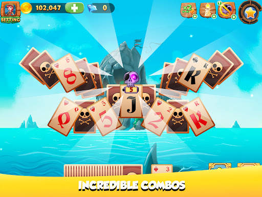 Solitaire Tripeaks 2022 screenshot 2