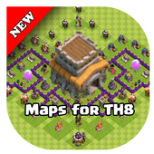Maps for COC TH8 icon