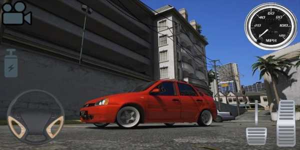 Driving Lada Kalina Car Simulator screenshot 3