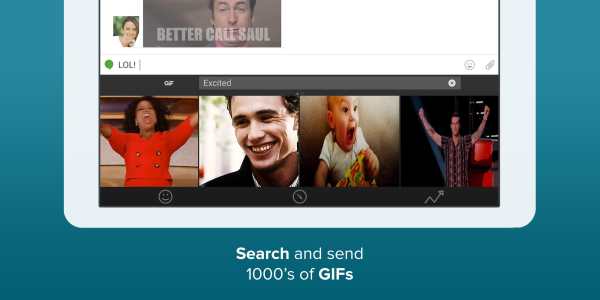 Fleksy   GIF Keyboard Free screenshot 3