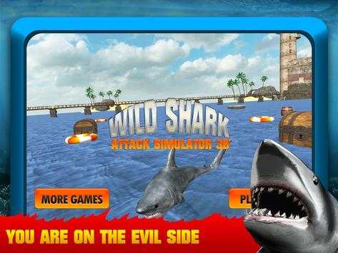 Wild Shark Attack Simulator 3D screenshot 6