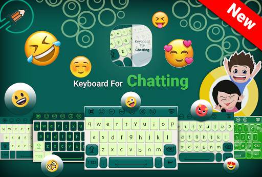 Keyboard for Chatting - Sms Chatting Keyboard screenshot 1