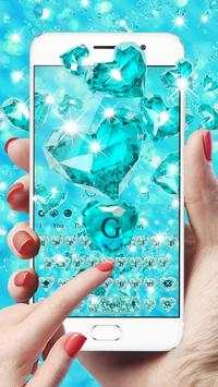 Blue Heart Diamond keyboard screenshot 1