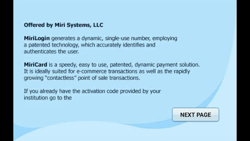 mPAY screenshot 1