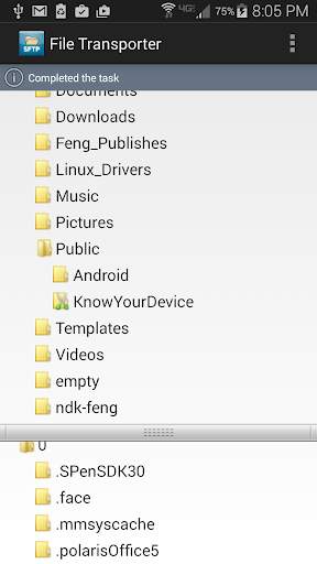 Mobile SFTP(Secure FTP Client) screenshot 11