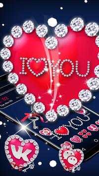 Love You Diamond Launcher Theme screenshot 1