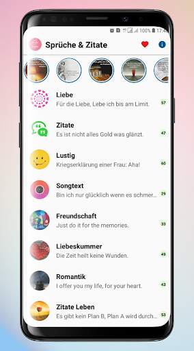 Sprüche, Zitate über das Leben screenshot 1
