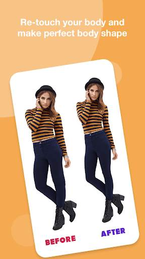Body Shape Retouch Editor - Make Thin, Fat, Slim 6 تصوير الشاشة