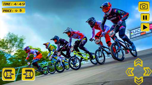 BMX Bicycle Rider 3D - PVP Race Cycle Racing Games screenshot 1