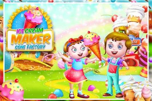 IceCream Cone Factory & Cupcake Maker as Ice Candy screenshot 6