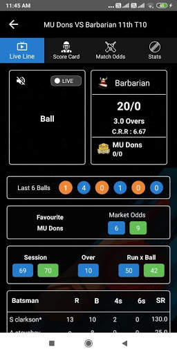 Cricket Score Box Live Line screenshot 2