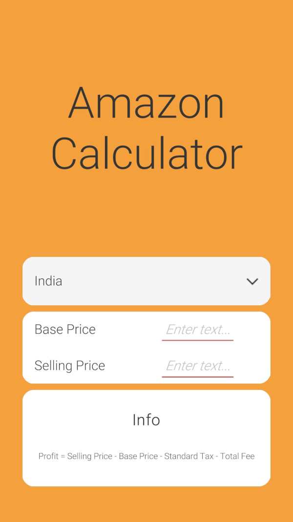 Profit Calculator : Amazon screenshot 3