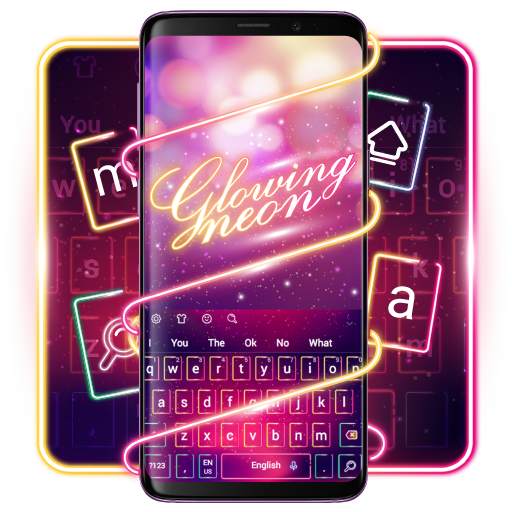 Glowing Neon Theme 10001004