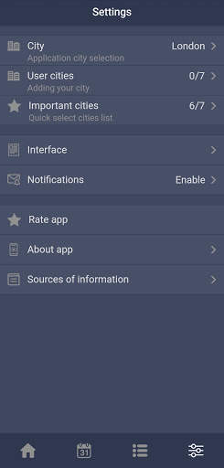 Moon Assistant  Lunar calendar screenshot 5
