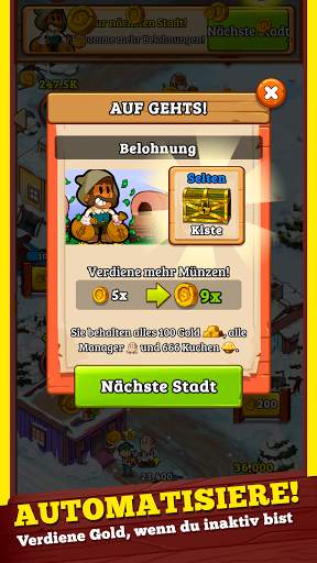 Idle Frontier: Tap Town Tycoon screenshot 4