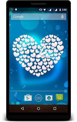 Heart Clock Live Wallpaper screenshot 6
