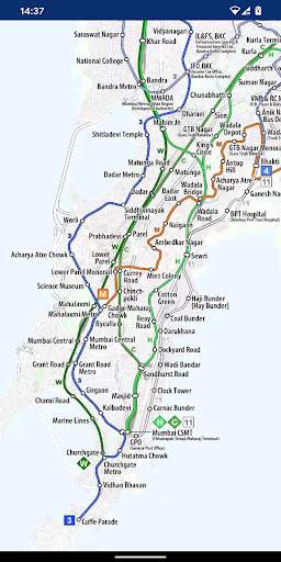 Mumbai Metro Map (Offline) screenshot 3