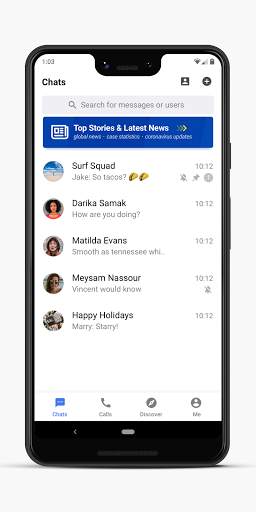 ToTok Lite HD Unlimited Free Audio & Video Call screenshot 1