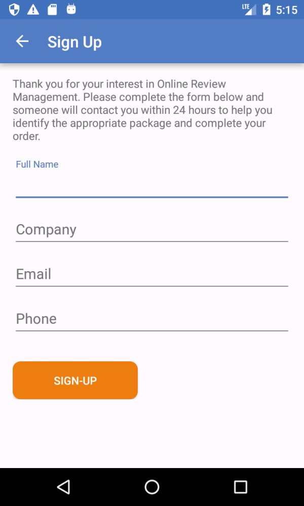 Online Review Manager स्क्रीनशॉट 8