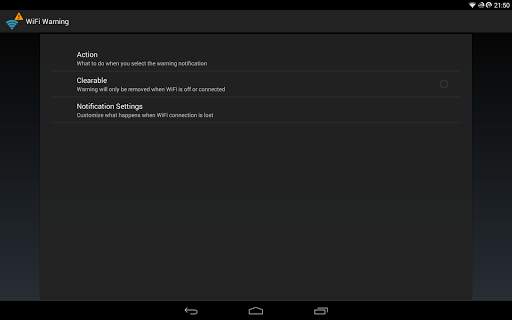 WiFi Warning screenshot 5