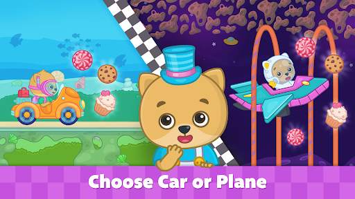Bimi Boo Car Games for Kids screenshot 3