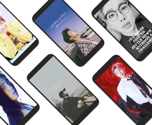 BTS RM Wallpaper Offline - Best Collection 1 تصوير الشاشة