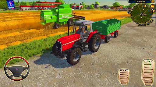 Farming Simulator- Tractor 3d screenshot 6