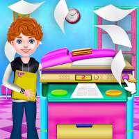 Printer Cash Register Cashier Games for Girls logo